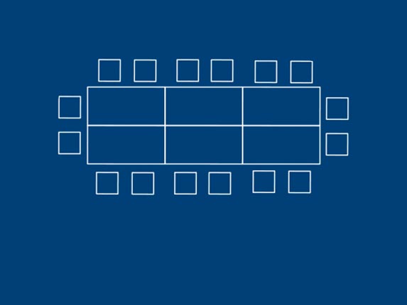 ausstattung bestuhlung block