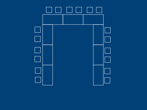 ausstattung bestuhlung u form